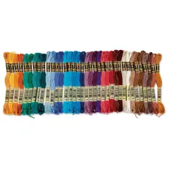 DMC Cotton Embroidery Floss - Anniversary, Set of 36