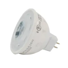 6W MR16 LED Cool White Dimmable 400LM Flood Light Bulb - 35w equal