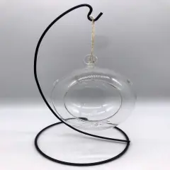 Hanging Glass Globe w/ Stand