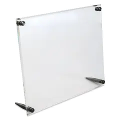 Wexel Art Acrylic Panel Frame - Tabletop, Graphite Hardware, 8" x 10"