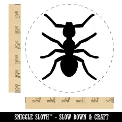 Ant Bug Self-Inking Rubber Stamp for Stamping Crafting Planners Red