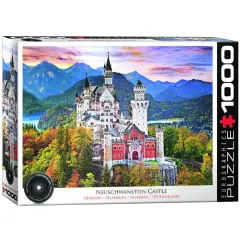Eurographics 1000 Piece Jigsaw Puzzle, Germany's Neuschwanstein Castle