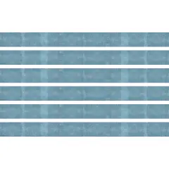 Moving Mountains Blue Straight Border Trim, 35 Feet Per Pack, 6 Packs