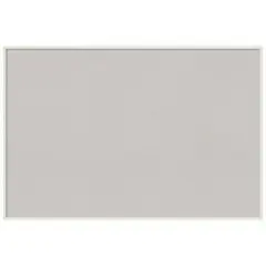 Lucie Wood Framed Corkboard, Grey Cork Lucie White