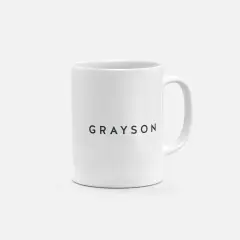 Name 11oz Mug XII