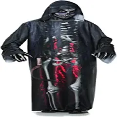 Underwraps Childs Grim Dark Reaper Halloween Costume - Large Black
