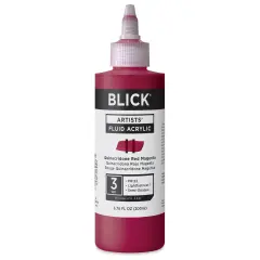 Blick Artists&rsquo; Fluid Acrylic - Quinacridone Red Magenta, 200 ml