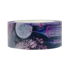Wrapables Beautiful Scenery Washi Masking Tape Purple Fantasy