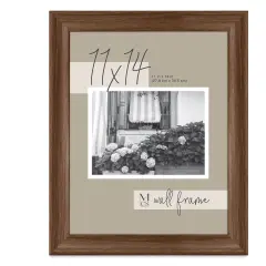 MCS Classic Edge Frame - 11" x 14" Walnut