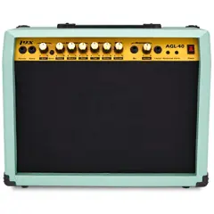 LyxPro Electric Guitar Amp, 40 Watt Portable Amplifier Green