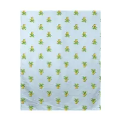 Betsy Drake Pineapple Blue Multi Beach Towel Multicolor