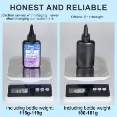 200g UV Resin, New Formula Crystal Clear UV Resin Solar Cure Sunlight Activated Hard UV Resin Kit for Jewelry Making, Casting and Coating DIY Crafts