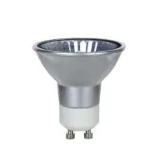 SUNLITE FMW GU10 35w Silver Back MR16 Flood w/ Front Glass 120V halogen bulb