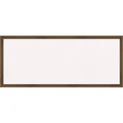Lucie Wood Framed Corkboard, White Cork Light Bronze