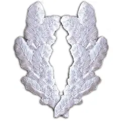 Scrambled Eggs Silver Tone Patch 3"