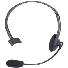Pop Singer Telemarketer Pit Crew Microphone Headset Costume Accessory