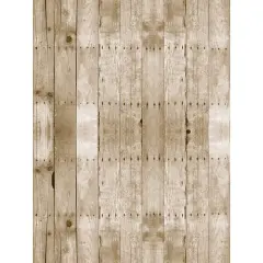 Bulletin Board Art Paper, Weathered Wood, 48" x 12', 4 Rolls