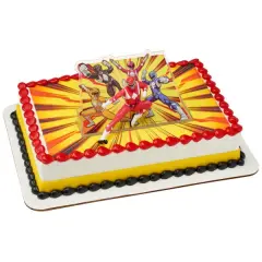 Power Rangers It's Morphin Time DecoSet&reg; Cake Decoration