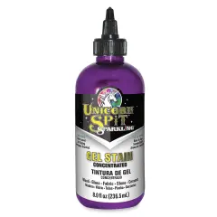 Unicorn Spit Gel Stain and Glaze - Violet Vulture, 8 oz, Sparkling, Bottle