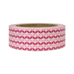 Wrapables&reg; Colorful Washi Masking Tape Pink Dots
