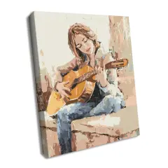 Painting by Numbers kit Strings of the soul KHO4903