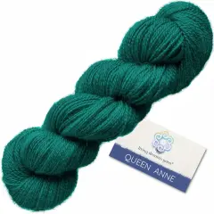 Queen Anne 100% Baby Alpaca Yarn: Fine Lace Weight for Knit and Crochet
