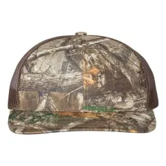 Richardson&reg; Printed Trucker Cap Realtree Edge/ Brown
