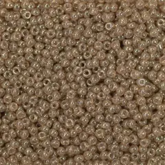 Miyuki 250g Opaque Round Rocailles Seed Beads, 11/0 Sandy Brown #2372