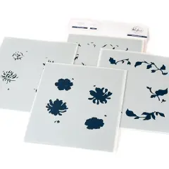 Pinkfresh Studio Stencils 4.25"X5.5"-Best Wishes