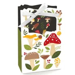 Big Dot of Happiness Wild Mushrooms - Red Toadstool Party Favor Boxes - Set of 12
