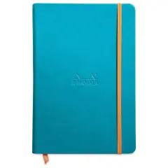 Rhodiarama Hardcover Notebook - Turquoise, A5