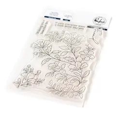 Pinkfresh Studio Clear Stamp Set 4"X6"-Beautiful Day