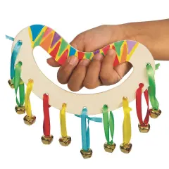 Bell Tambourine Craft Kit (Pack of 12)