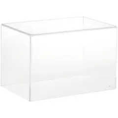Plymor Clear Acrylic Display Case with No Base, 9" W x 6" D x 6" H