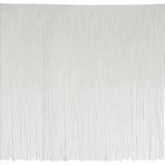 20 yards of 10" Chainette Fringe Trim | 20 yard cut White