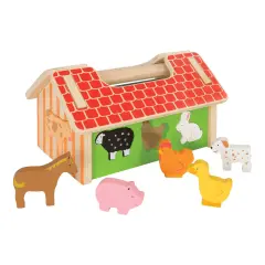 Bigjigs Toys Farmhouse Sorter