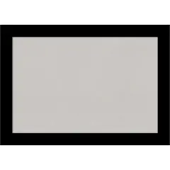 Basic Wood Framed Corkboard, Grey Cork Basic Black