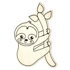 CousinDIY MDF Shape-Sloth