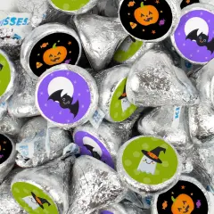 Halloween Candy Party Favors Chocolate Hershey's Kisses - Cute Mix