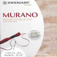 Precut Zweigart Murano Vintage 32 count Country Wood