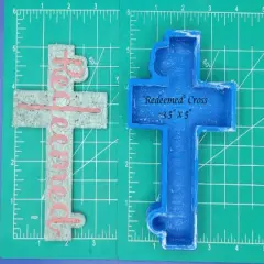 Redeemed Cross Silicone Freshie Mold