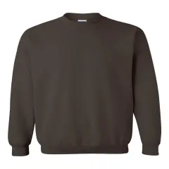 Gildan&reg; Heavy Blend Long Sleeve Crewneck Sweatshirt Dark chocolate