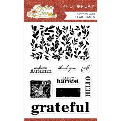 PhotoPlay Photopolymer Clear Stamps-Meadow's Glow Elements