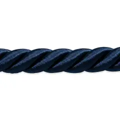 10 yards of Savannah 3/8" Twisted Cord Trim | 10 yard cut Denim