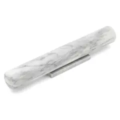 Fox Run French Marble 11" Rolling Pin with Base, 3 x 13 x 3 inches