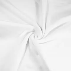 FabricLA | Fleece Fabric By The Yard | 72"X60" Inch Wide | Anti Pill Polar Fleece | Soft, Blanket, Throw, Poncho, Pillow Cover, PJ Pants, Booties, Eye Mask - White (2 Yards)