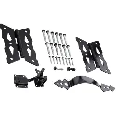 V8418 Decorative Butterfly Gate Kit Black