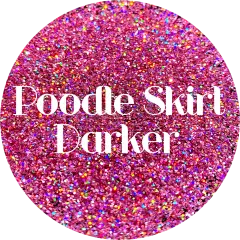 Polyester Glitter - Poodle Skirt Darker by Glitter Heart Co.&trade;