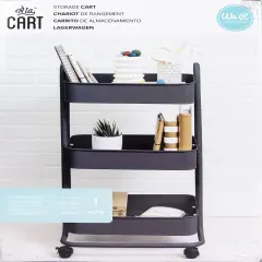 We R Storage Cart-Burnt Ash