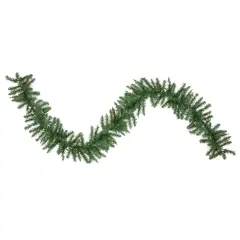 Northlight Pre-Lit Winona Fir Artificial Christmas Garland - 9' x 12" - Clear Lights Green